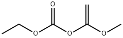 Carbonic acid, ethyl 1-methoxyethenyl ester Struktur