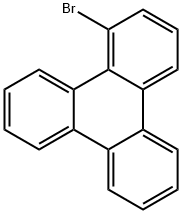 Triphenylene, 1-bromo- Structure