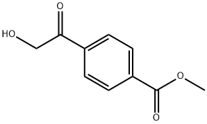 methyl 4-(2-hydroxyacetyl)benzoate Struktur