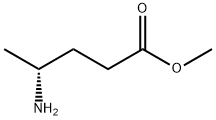 Pentanoic acid, 4-amino-, methyl ester, (4R)- Struktur