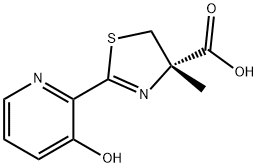 desferriferrithiocin Struktur