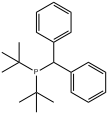 benzhydryl(ditert-butyl)phosphane Struktur