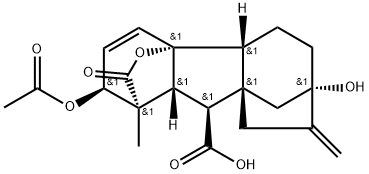 GIBBERELLIN A3 3-ACETATE Struktur