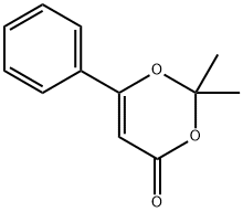 4H-1,3-Dioxin-4-one, 2,2-dimethyl-6-phenyl-