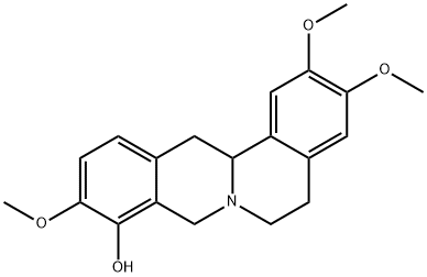 四氫巴馬汀紅堿, 7762-76-7, 結(jié)構(gòu)式