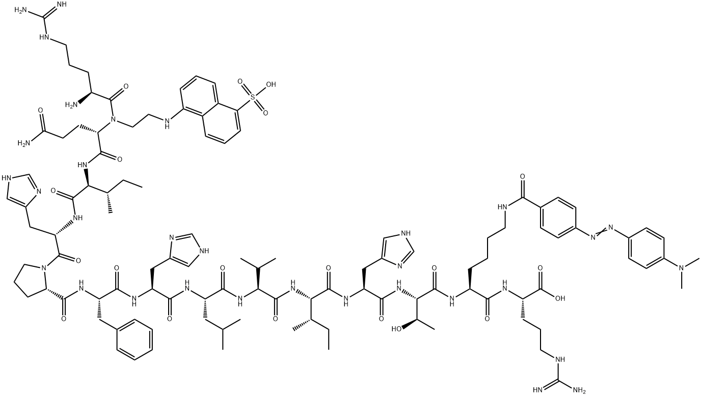 Renin Substrate 1 trifluoroacetate salt Struktur