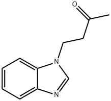 2-Butanone,4-(1H-benzimidazol-1-yl)-(9CI) Struktur