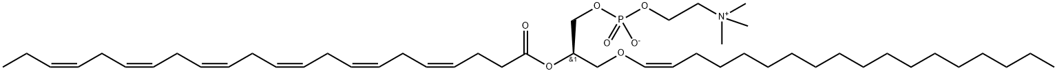 C18(Plasm)-22:6 PC Struktur