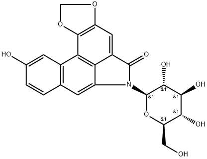 Aristolactam IIIa N-β-glucoside Struktur