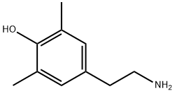 Phenol, 4-(2-aminoethyl)-2,6-dimethyl- Struktur