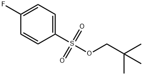 2,2-Dimethylpropyl 4-fluorobenzenesulfonate Struktur