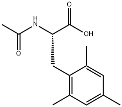 N-Ac-DL-2,4,6-trimethylPhenylalanine Struktur