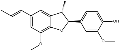 Dehydrodiisoeugenol Struktur