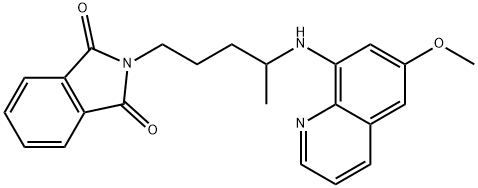 1H-Isoindole-1,3(2H)-dione, 2-[4-[(6-methoxy-8-quinolinyl)amino]pentyl]-