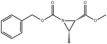 1,2-Aziridinedicarboxylic acid, 3-methyl-, 2-methyl 1-(phenylmethyl) ester, (2S,3S)-