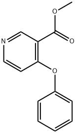 methyl 4-phenoxypyridine-3-carboxylate Struktur