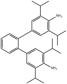 [1,1':2',1''-Terphenyl]-4,4''-diamine, 3,3'',5,5''-tetrakis(1-methylethyl)- (9CI) Struktur