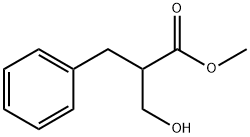 methyl 2-benzyl-3-hydroxypropanoate Struktur