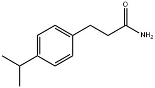 3-[4-(propan-2-yl)phenyl]propanamide Struktur