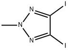 4,5-diiodo-2-methyl-triazole Struktur