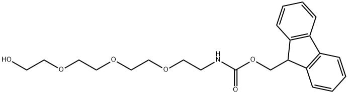 Fmoc-NH-PEG4-alcohol Struktur