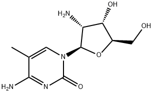 2'-Amino-2'-deoxy-5-methylcytidine Struktur