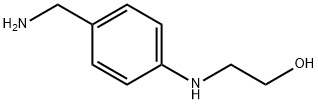 2-((4-(Aminomethyl)phenyl)amino)ethanol Struktur