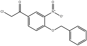 Ethanone, 2-chloro-1-[3-nitro-4-(phenylmethoxy)phenyl]-