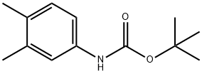 Carbamic acid, N-(3,4-dimethylphenyl)-, 1,1-dimethylethyl ester Struktur