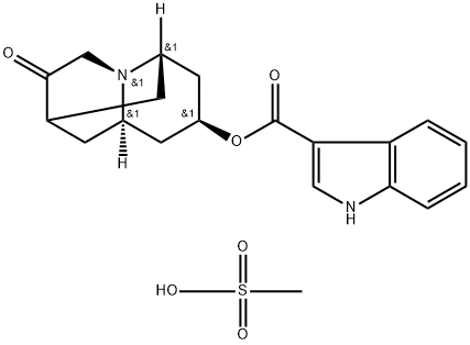 Dalasetron (Mesylate hydrate) Struktur