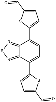 5,5'-(2,1,3-Benzothiadiazole-4,7-diyl)di(2-thiophenecarbaldehyde) Struktur