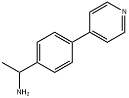 1-[4-(pyridin-4-yl)phenyl]ethan-1-amine Struktur