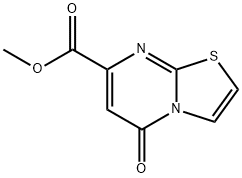 methyl 5-oxo-5{H}-[1,3]thiazolo[3,2-{a}]pyrimidine-7-carboxylate Struktur