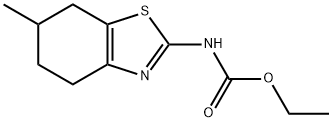 ethyl N-(6-methyl-4,5,6,7-tetrahydro-1,3-benzothiazol-2-yl)carbamate Struktur