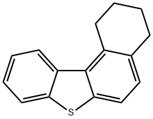 1,2,3,4-Tetrahydrobenzo[b]naphtho[1,2-d]thiophene Struktur