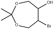 1,3-Dioxepan-5-ol, 6-bromo-2,2-dimethyl- (9CI) Struktur