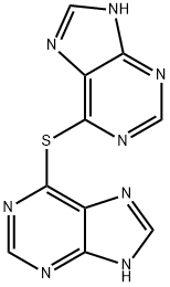 6,6''-Thiobis-9H-purine Struktur