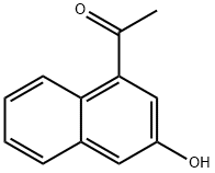 Ethanone, 1-(3-hydroxy-1-naphthalenyl)- Struktur