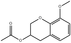 acetic acid (8-methoxy-3,4-dihydro-2H-1-benzopyran-3-yl) ester