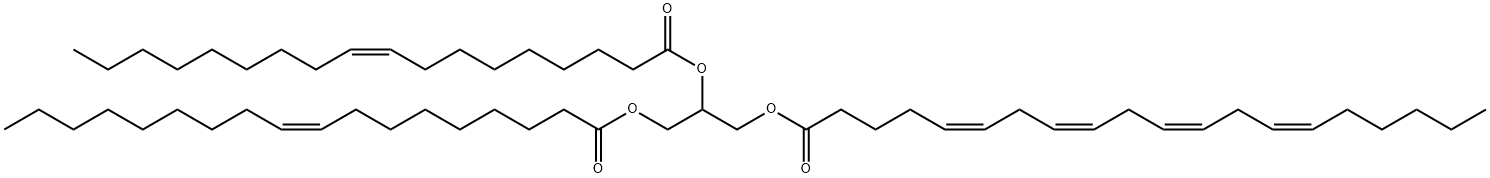 1,2-Dioleoyl-3-Arachidonoyl-rac-glycerol Struktur