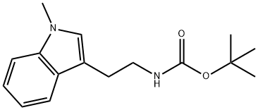 Carbamic acid, N-[2-(1-methyl-1H-indol-3-yl)ethyl]-, 1,1-dimethylethyl ester