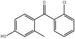 (2-Chlorophenyl)(4-hydroxy-2-methylphenyl)methanone