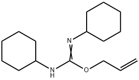 Carbamimidic acid, N,N'-dicyclohexyl-, 2-propen-1-yl ester