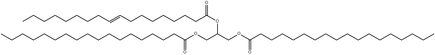 1,3-Distearoyl-2-Elaidoyl Glycerol Struktur