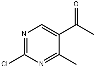 Ethanone, 1-(2-chloro-4-methyl-5-pyrimidinyl)- Struktur