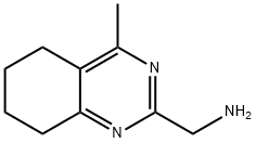 1-(4-methyl-5,6,7,8-tetrahydroquinazolin-2-yl)methanamine(SALTDATA: 2HCl 1.79H2O) Struktur