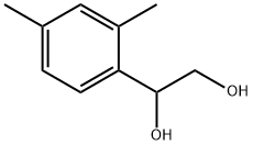 1,2-Ethanediol, 1-(2,4-dimethylphenyl)- Struktur