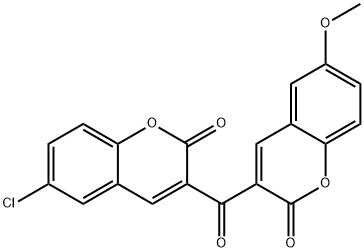 6-chloro-3-(6-methoxy-2-oxo-2H-chromene-3-carbonyl)-2H-chromen-2-one|