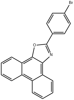 Phenanthro[9,10-d]oxazole, 2-(4-bromophenyl)- Struktur