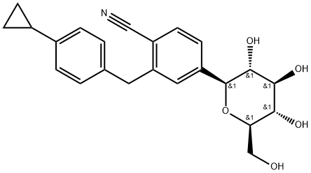 Velagliflozin Struktur